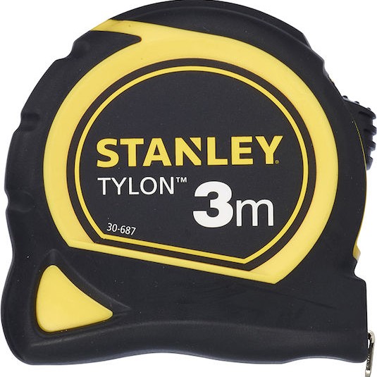 Stanley Tylon Μετροταινία με Αυτόματη Επαναφορά 12.7mm x 3m