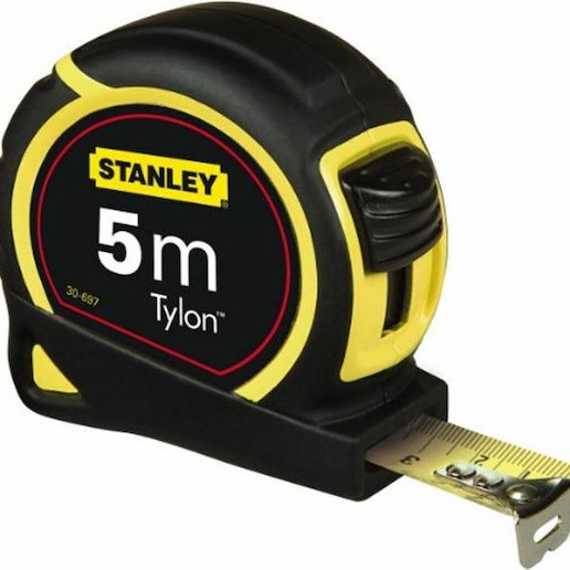 Stanley Tylon Μετροταινία με Αυτόματη Επαναφορά 19mm x 5m