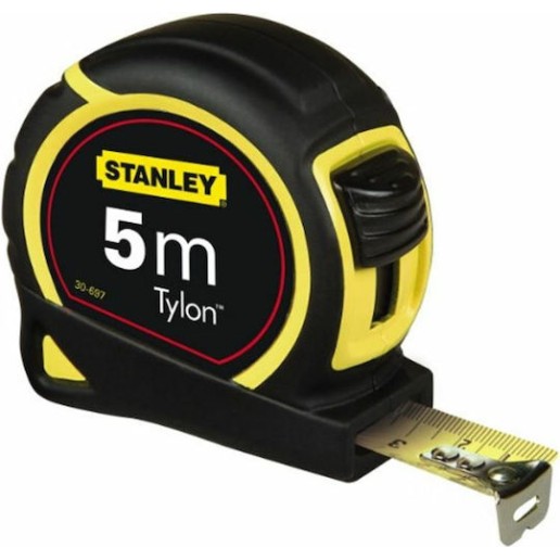 Stanley Tylon Μετροταινία με Αυτόματη Επαναφορά 19mm x 5m