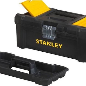 Stanley Essential Εργαλειοθήκη Χειρός Πλαστική με Ταμπακιέρα Π48.2xB25.4xΥ25cm