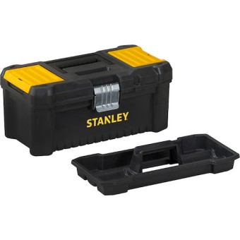 Stanley Essential Εργαλειοθήκη Χειρός Πλαστική με Ταμπακιέρα Π48.2xB25.4xΥ25cm