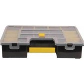 Stanley Sort Master Ταμπακιέρα Εργαλείων 17 Θέσεων με Ρυθμιζόμενα Χωρίσματα Μαύρη 43.1x33.3x8.8εκ.