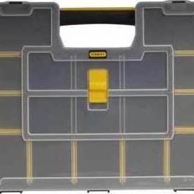 Stanley Sort Master Ταμπακιέρα Εργαλείων 17 Θέσεων με Ρυθμιζόμενα Χωρίσματα Μαύρη 43.1x33.3x8.8εκ.