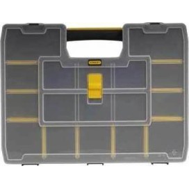 Stanley Sort Master Ταμπακιέρα Εργαλείων 17 Θέσεων με Ρυθμιζόμενα Χωρίσματα Μαύρη 43.1x33.3x8.8εκ.