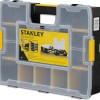 Stanley Sort Master Ταμπακιέρα Εργαλείων 17 Θέσεων με Ρυθμιζόμενα Χωρίσματα Μαύρη 43.1x33.3x8.8εκ.