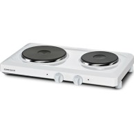 Rommelsbacher THS 2015 Επιτραπέζια Εστία Εμαγιέ Διπλή Λευκή