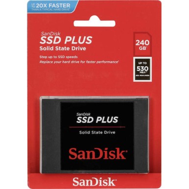 Sandisk SSD Plus 240GB 2.5'' SATA III