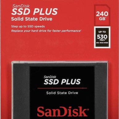 Sandisk SSD Plus 240GB 2.5'' SATA III