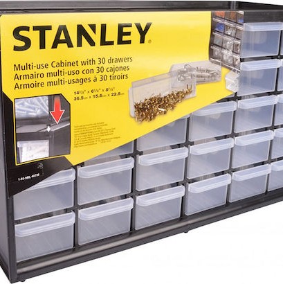 Stanley Συρταριέρα Εργαλείων Πλαστική 30 Θέσεων Π36.5xΒ15.5xΥ22.5εκ.