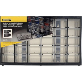 Stanley Συρταριέρα Εργαλείων Πλαστική 30 Θέσεων Π36.5xΒ15.5xΥ22.5εκ.