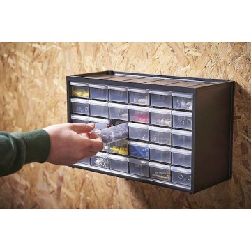 Stanley Συρταριέρα Εργαλείων Πλαστική 30 Θέσεων Π36.5xΒ15.5xΥ22.5εκ.