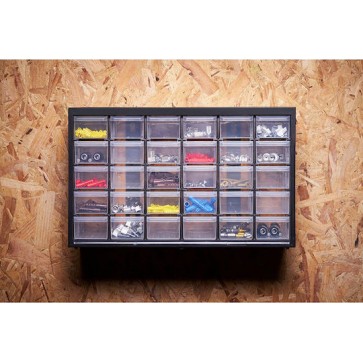 Stanley Συρταριέρα Εργαλείων Πλαστική 30 Θέσεων Π36.5xΒ15.5xΥ22.5εκ.