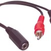 Goobay Μετατροπέας 3.5mm / RCA female σε 3.5mm / RCA male 1τμχ 50092