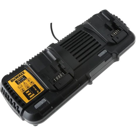 Dewalt Φορτιστής Μπαταριών Εργαλείου 10.8-18V Λιθίου XR Flexvolt Διπλός