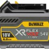 Dewalt Μπαταρία Εργαλείου Λιθίου 54V με Χωρητικότητα 6Ah XR FlexVolt