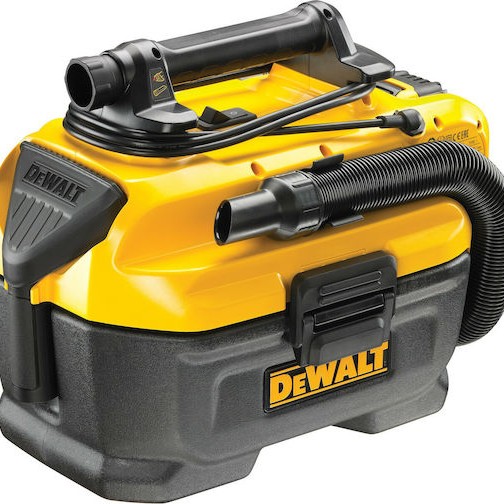 Dewalt Επαναφορτιζόμενη Σκούπα Υγρών / Στερεών Χωρίς Φορτιστή και Μπαταρία με Πλαστικό Κάδο 7.5lt