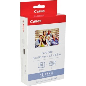 Canon KC-36IP Φωτογραφικό Χαρτί 54x86 για Εκτυπωτές Inkjet 36 Φύλλα