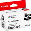 Canon PFI-1000 Γνήσιο Μελάνι Εκτυπωτή InkJet Μαύρο (0545C001)