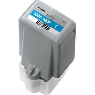 Canon PFI-1000 Γνήσιο Μελάνι Εκτυπωτή InkJet Κυανό (0547C001)