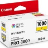 Canon PFI-1000 Γνήσιο Μελάνι Εκτυπωτή InkJet Κίτρινο (0549C001)