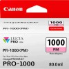 Canon PFI-1000 Γνήσιο Μελάνι Εκτυπωτή InkJet Photo Ματζέντα (0551C001)