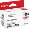 Canon PFI-1000 Γνήσιο Μελάνι Εκτυπωτή InkJet Photo Ματζέντα (0551C001)