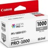 Canon PFI-1000 Γνήσιο Μελάνι Εκτυπωτή InkJet Γκρι (0552C001)