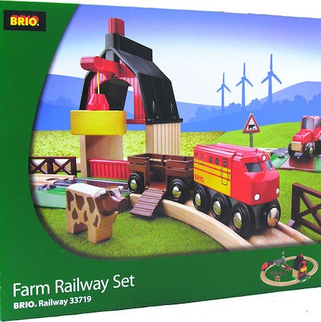 Brio Toys Farm Railway Σετ με Τρενάκι για 3+ Ετών