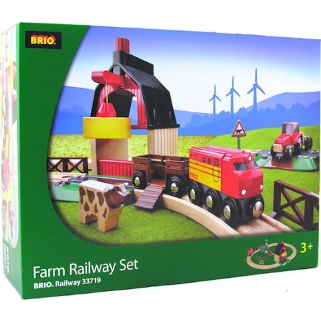 Brio Toys Farm Railway Σετ με Τρενάκι για 3+ Ετών