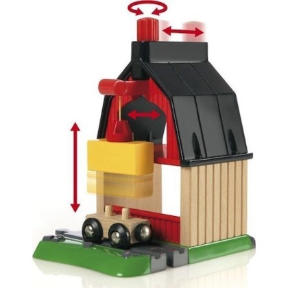 Brio Toys Farm Railway Σετ με Τρενάκι για 3+ Ετών