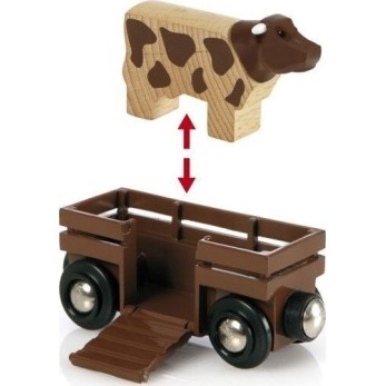 Brio Toys Farm Railway Σετ με Τρενάκι για 3+ Ετών