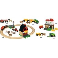 Brio Toys Farm Railway Σετ με Τρενάκι για 3+ Ετών