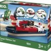Brio Toys Cargo Harbour Σετ με Τρενάκι για 3+ Ετών
