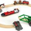 Brio Toys Cargo Harbour Σετ με Τρενάκι για 3+ Ετών