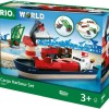 Brio Toys Cargo Harbour Σετ με Τρενάκι για 3+ Ετών