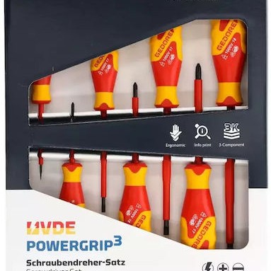 Gedore Σετ 7 Κατσαβίδια Ηλεκτρολόγου VDE 1000V