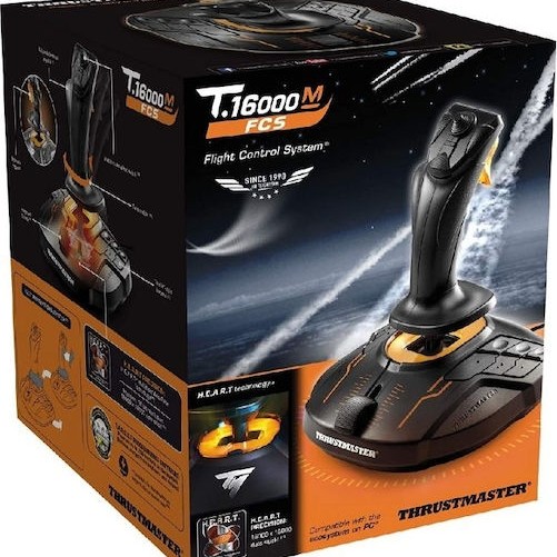 Thrustmaster T16000M FCS Joystick Ενσύρματο Συμβατό με PC