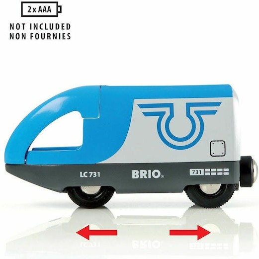 Brio Toys Travel Switching Σετ με Τρενάκι για 3+ Ετών