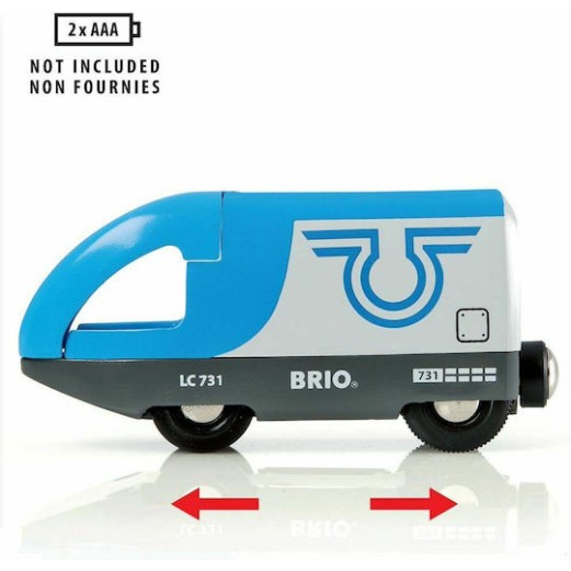 Brio Toys Travel Switching Σετ με Τρενάκι για 3+ Ετών
