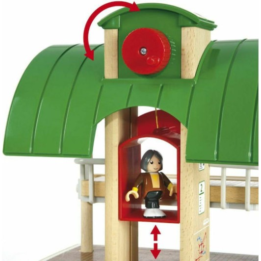 Brio Toys Travel Switching Σετ με Τρενάκι για 3+ Ετών