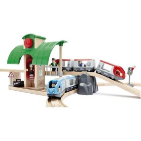 Brio Toys Travel Switching Σετ με Τρενάκι για 3+ Ετών