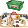 Brio Toys Cargo Railway Σετ με Τρενάκι από Ξύλο για 3+ Ετών