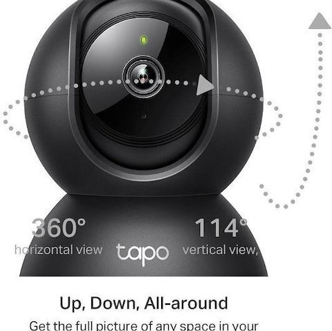 TP-LINK Tapo C211 v1 IP Κάμερα Παρακολούθησης Wi-Fi Full HD+ 3MP με Αμφίδρομη Επικοινωνία και Φακό 2.4mm