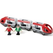 Brio Toys Travel Σετ με Τρενάκι από Ξύλο για 3+ Ετών