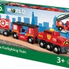Brio Toys Rescue Firefighting Τρενάκι για 3+ Ετών