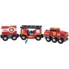 Brio Toys Rescue Firefighting Τρενάκι για 3+ Ετών