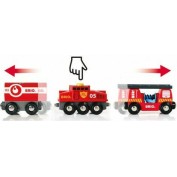 Brio Toys Rescue Firefighting Τρενάκι για 3+ Ετών