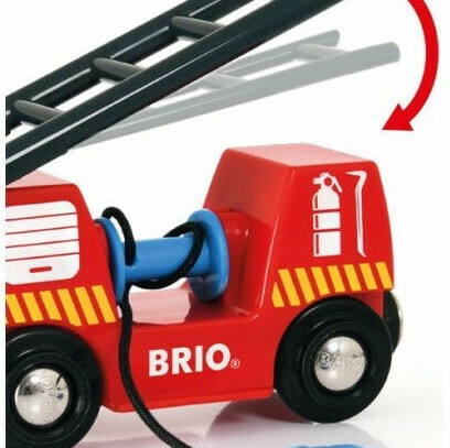 Brio Toys Rescue Firefighting Τρενάκι για 3+ Ετών