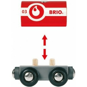 Brio Toys Rescue Firefighting Τρενάκι για 3+ Ετών