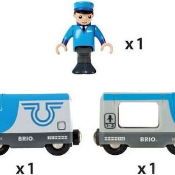 Brio Toys Travel Τρενάκι για 3+ Ετών